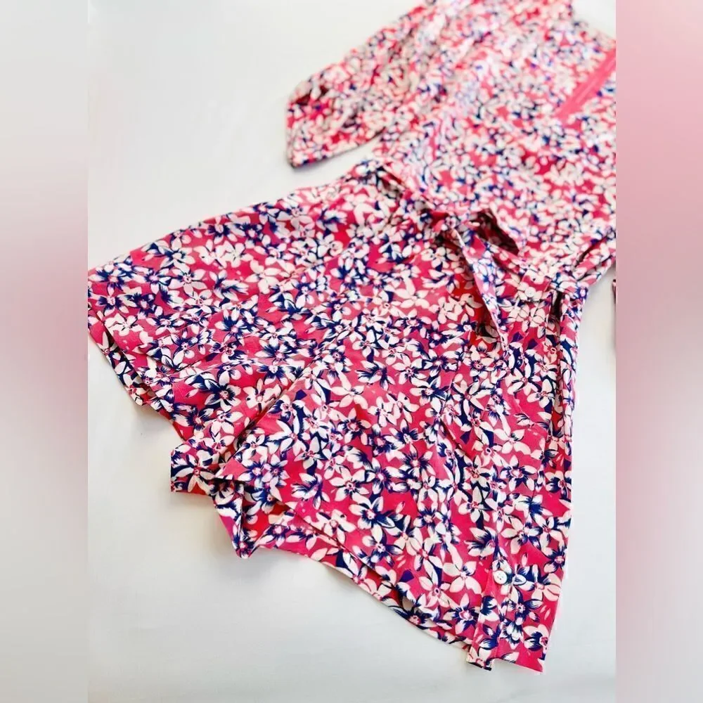 Yumi Kim 100% Silk Liz belted romper Size XS GORGEOUS!!